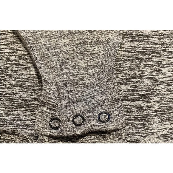 Mossimo Supply Co. Women Heathered Gray Bodysuit Size small Great condition - Picture 7 of 8